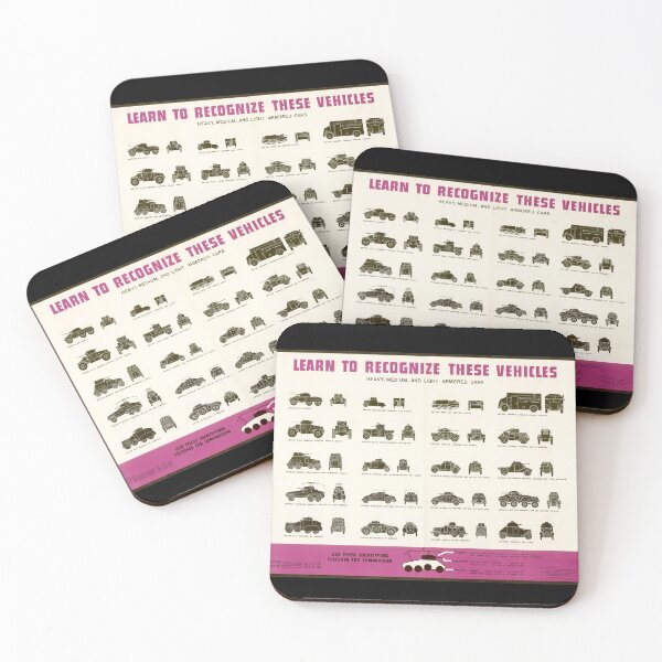 Item preview, World War 2 Armored Car Tank Chart designed and sold by GrandmaApproved.