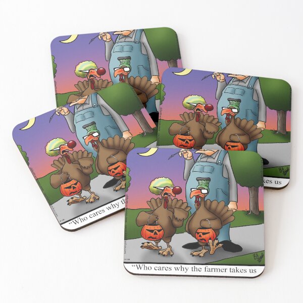 Item preview, Funny Spectickles Halloween Turkey Trock or Treaters Humor designed and sold by abbottoons.
