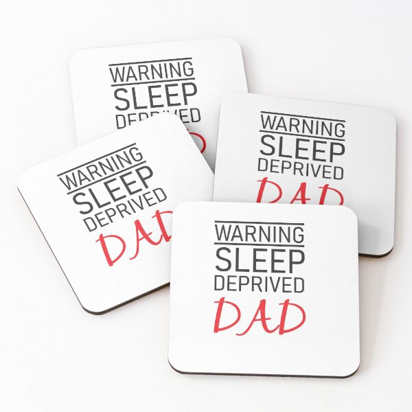 Item preview, Warning Sleep Deprived Dad, Best Dad Gift, Fathers Day Gift, Husband Gift, Funny Dad, Dad Birthday Gift designed and sold by adjamine.