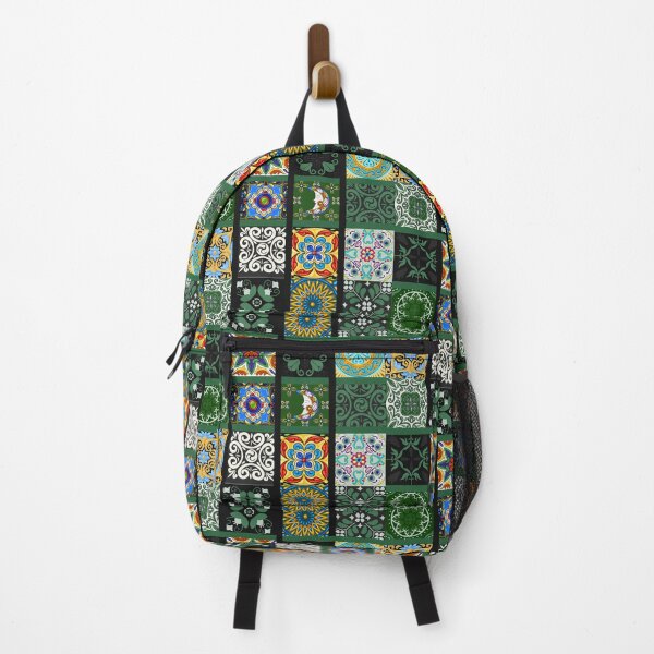 Item preview, Abstract patterns on ceramic tile, green theme designed and sold by Chinxi.