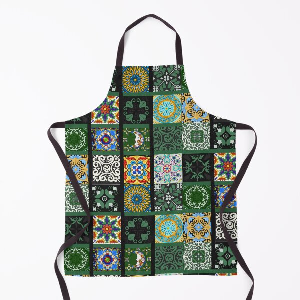 Item preview, Abstract patterns on ceramic tile, green theme designed and sold by Chinxi.