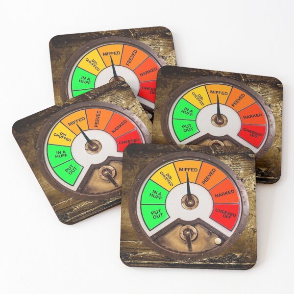 Item preview, Colloquial English Anger Gauge designed and sold by jonfun1.