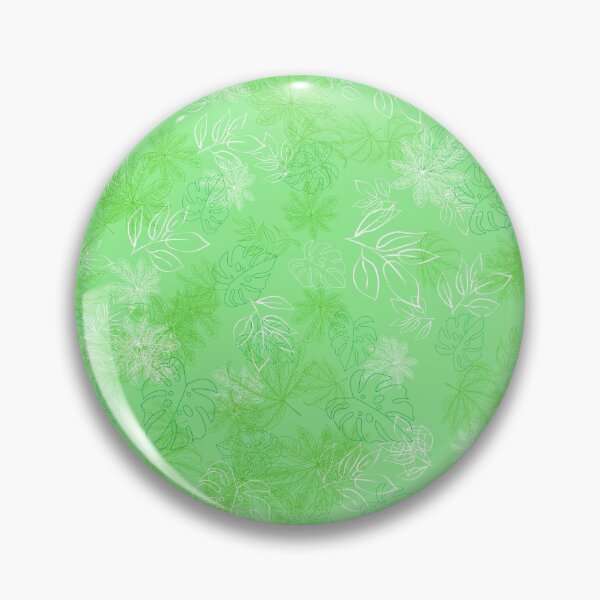 Item preview, Subtle Green and White Leaves on Green designed and sold by RiadMannan.