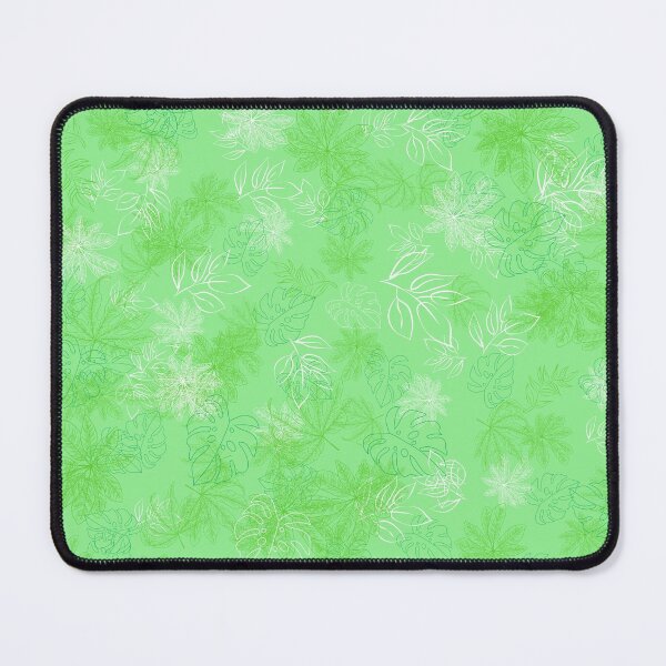 Item preview, Subtle Green and White Leaves on Green designed and sold by RiadMannan.
