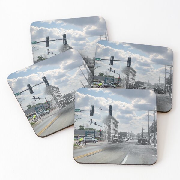 Item preview, Mashup Batavia, IL - Intersection of Island Avenue and Wilson Street designed and sold by Shumway  Studio.
