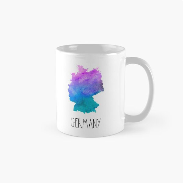 Item preview, Germany Watercolor Map - German designed and sold by MountainD.
