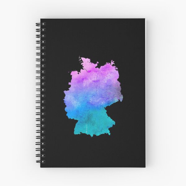 Item preview, Germany Watercolor Map - German designed and sold by MountainD.