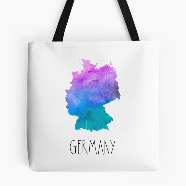 Item preview, Germany Watercolor Map - German designed and sold by MountainD.