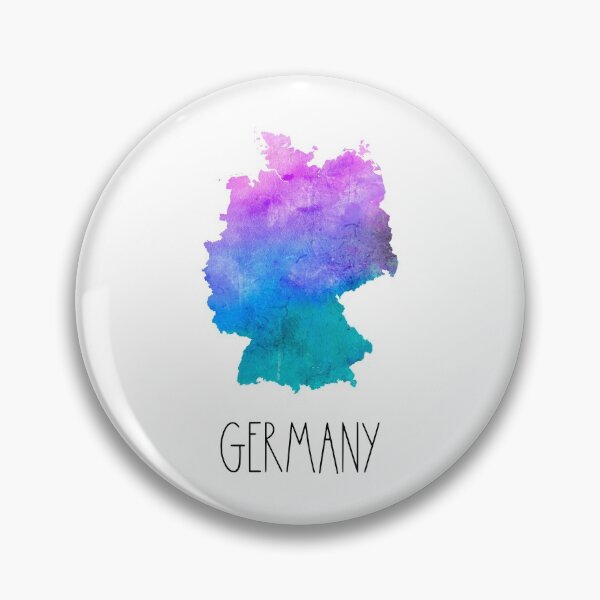 Item preview, Germany Watercolor Map - German designed and sold by MountainD.