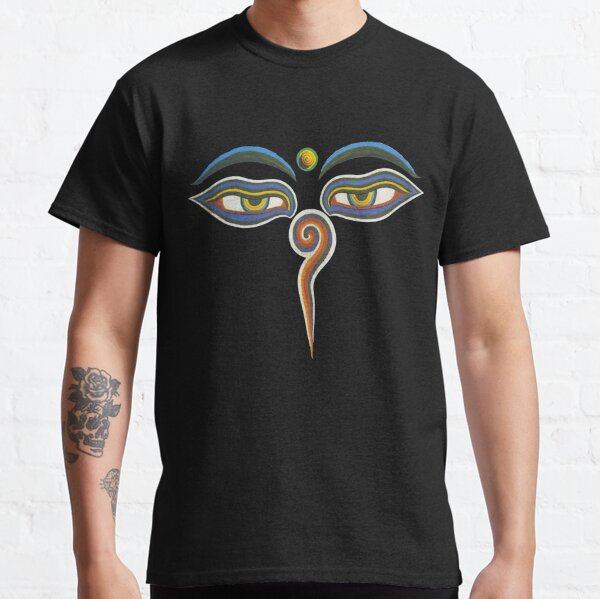 Mystical Buddha Eyes Classic T-Shirt
