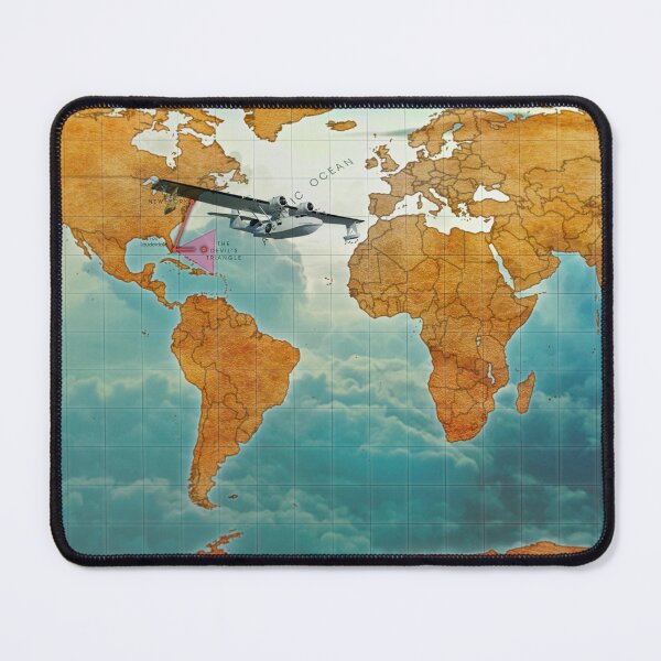 Item preview, Double Malt Travel Map designed and sold by RaidersRadio.