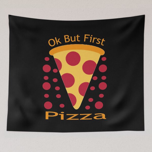 Item preview, Ok But First Pizza, Funny Pepperoni Italian Pizza addict Gifts designed and sold by merchfun2.