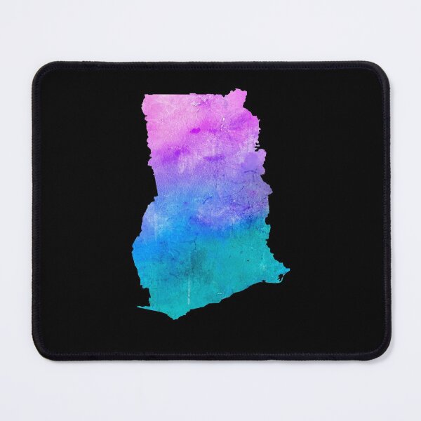 Item preview, Ghana Watercolor Map - Ghanaian designed and sold by MountainD.