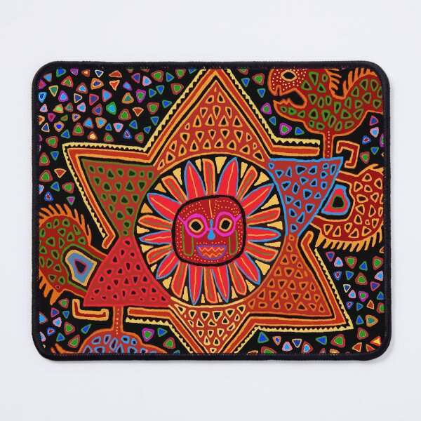 Item preview, Kuna Indian Autumn Sunburst designed and sold by Esprit-Mystique.