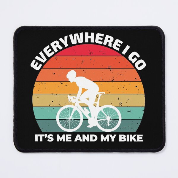 Item preview, Everywhere I go it's me and my bike designed and sold by arkantus.