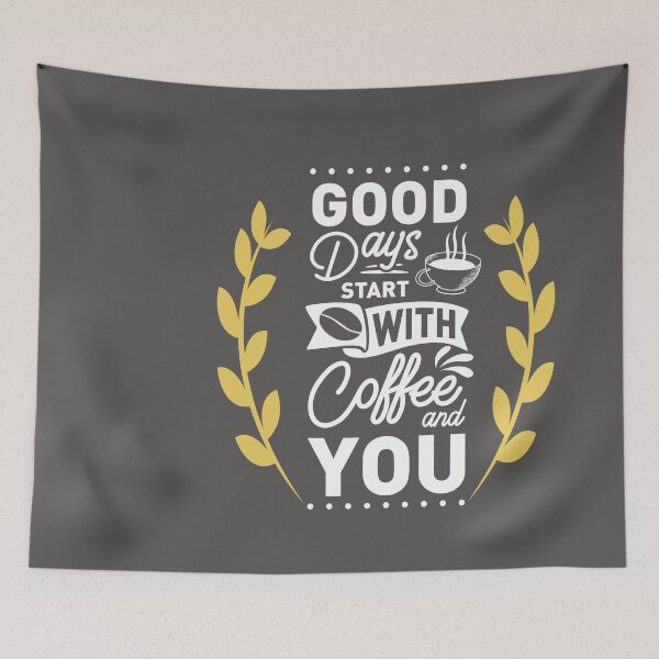 Item preview, good days start with coffee and you shirt , gift for friend, gift for girl friend , gift for boyfriend ,for coffee lovers designed and sold by jake aff47.