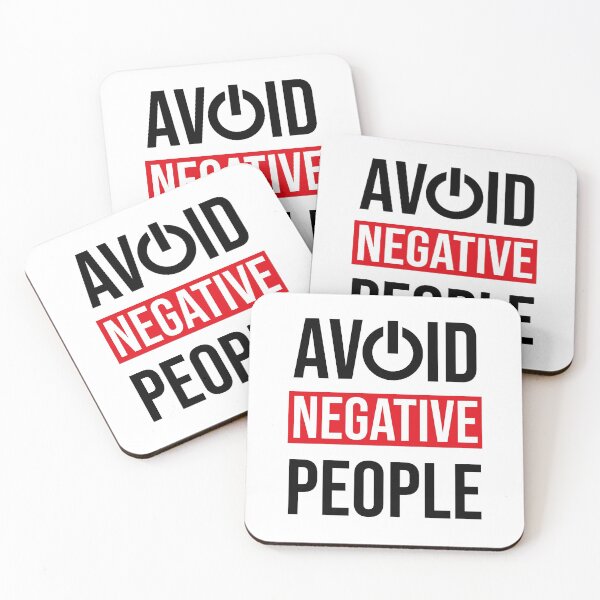 Item preview, avoid negative people designed and sold by Bein Jungle.