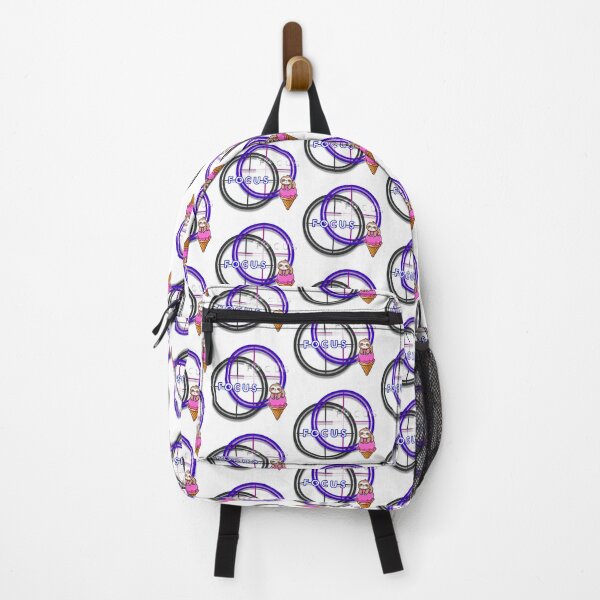 Item preview, FOCUS - Cute sloth ICE-CREAM motivation & inspirational message for SUCCESS - Motivational kawaii PURPLE designed and sold by originalsusie.