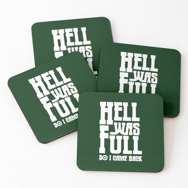 Item preview, Dark Green- Hell was full so I came Back - Airsoft Clothes and Outfits designed and sold by AirsoftBD.