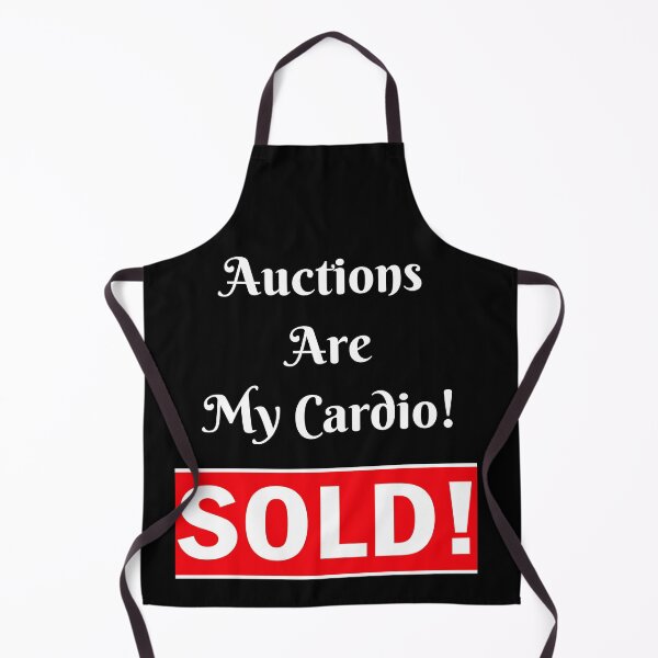 Item preview, Auctions Are My Cardio! SOLD Funny Design designed and sold by Craftynistia.
