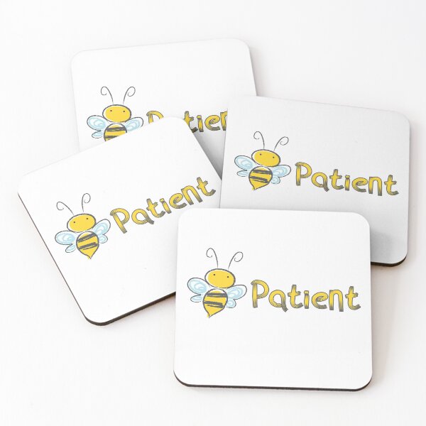 Item preview, Bee Patient  designed and sold by Rulaly.