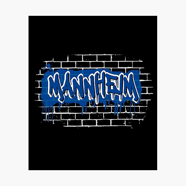 Item preview, Mannheim graffiti designed and sold by GeogDesigns.