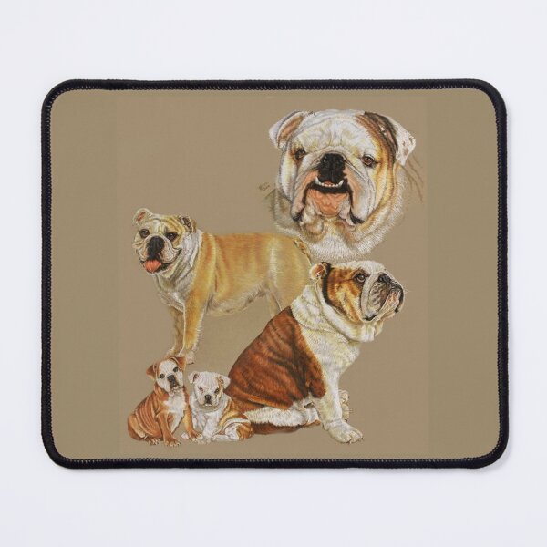 Item preview, English Bulldog Gallimaufry designed and sold by BarbBarcikKeith.