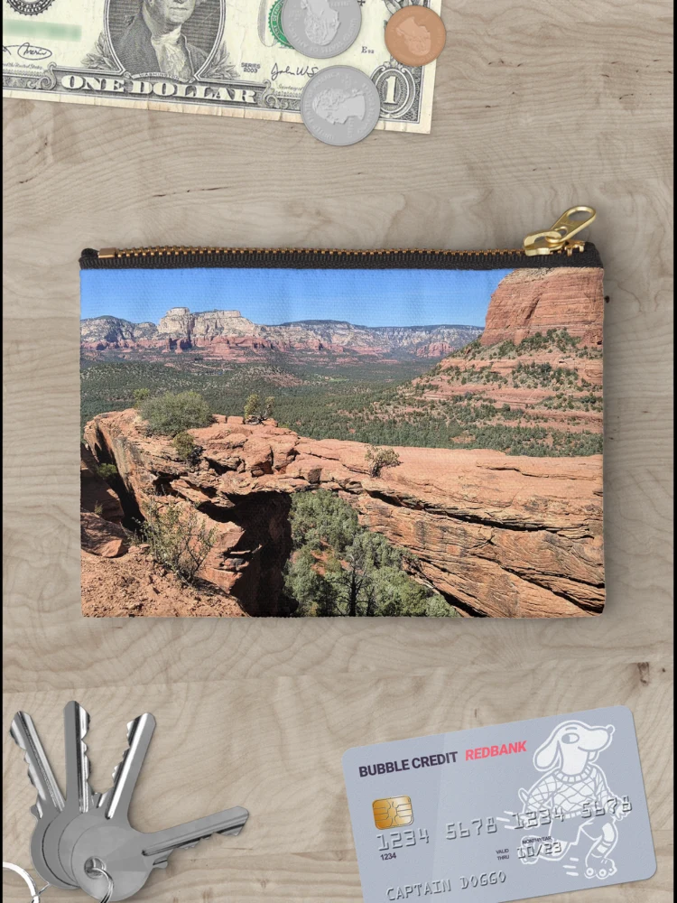 Thumbnail 3 of 4, Zipper Pouch, Devil's Bridge designed and sold by Ryan Stephens.