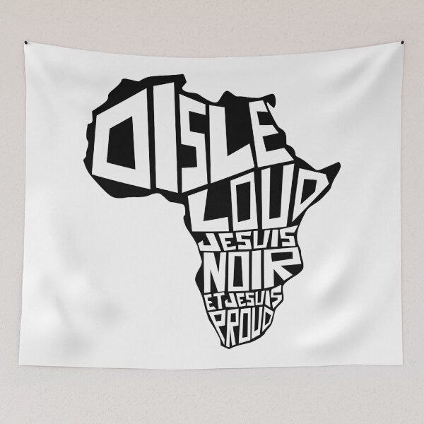 Item preview, SAY IT LOUD: Afrique designed and sold by Carbon-Fibre Media.