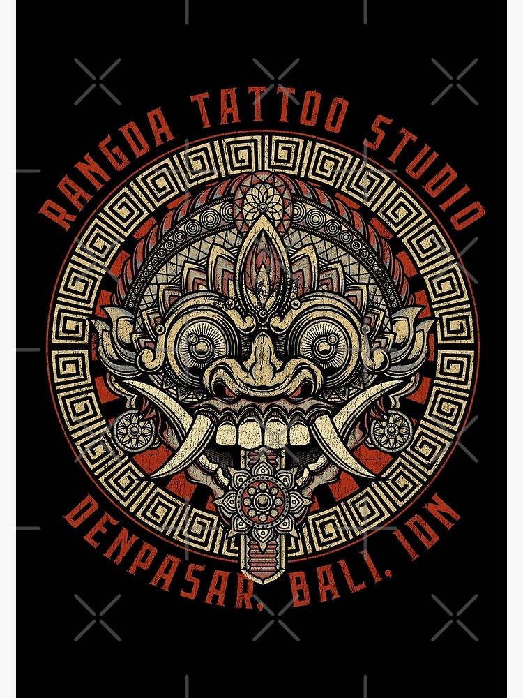 Rangda mask design ready for a tattoo starting soon.. few minor changes  left.. #rangda #balimask #design #custom #mask #… | Balinese tattoo, Mask  tattoo, Art tattoo