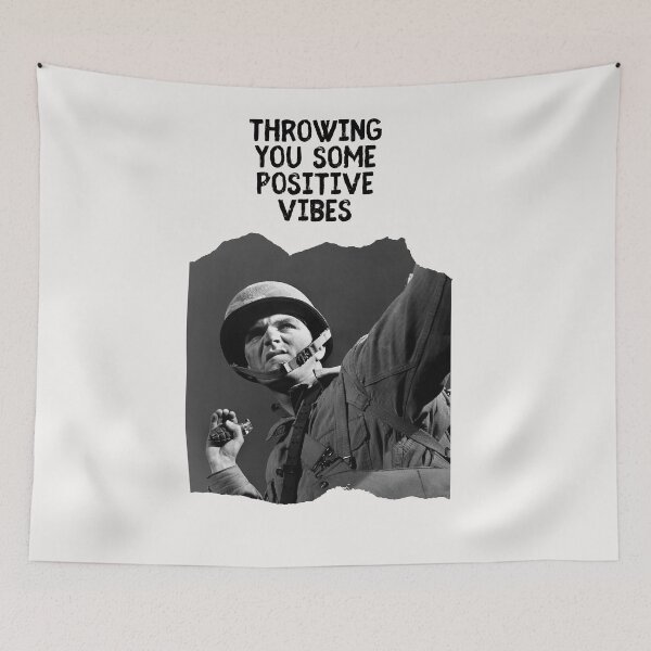 Item preview, Thowing you some positive vibes Airsoft Meme - Airsoft by Design Specialist series designed and sold by AirsoftBD.