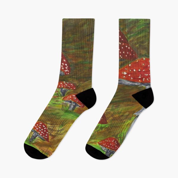 Item preview, Fly Agaric Toadstools designed and sold by LymphomaLass.