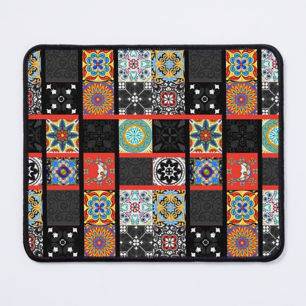 Item preview, Abstract patterns on ceramic tile, red theme designed and sold by Chinxi.