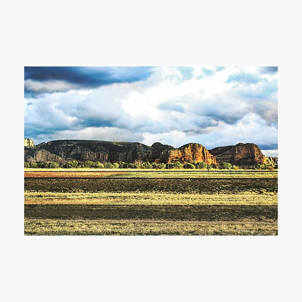 Sedona Airport Lookout Mountain Photographic Print