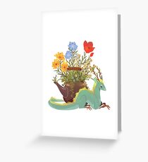 Jasmine Tea Dragon Greeting Card