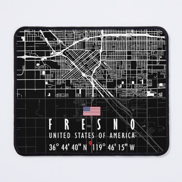Item preview, FRESNO MAP USA designed and sold by hatimelhag.