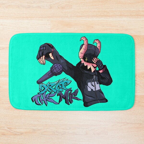 Item preview, fnf tabi graffiti drop the mic without background designed and sold by Ruvolchik.