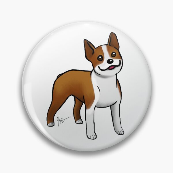 Item preview, Dog - Boston Terrier - Brown designed and sold by Jennifer Stolzer.