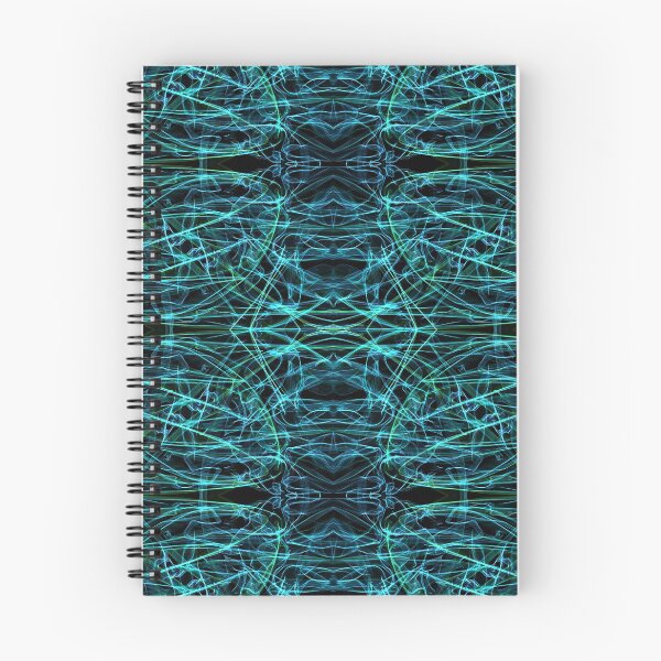 Item preview, Liquid Light Series #66 ~ Blue and Green Abstract Fractal Pattern designed and sold by Ascension Vibrations.