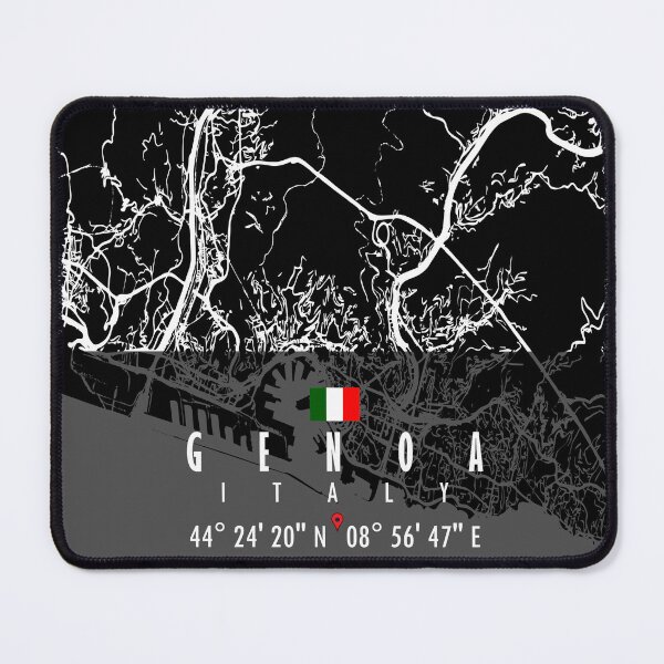Item preview, GENOA MAP ITALY designed and sold by hatimelhag.