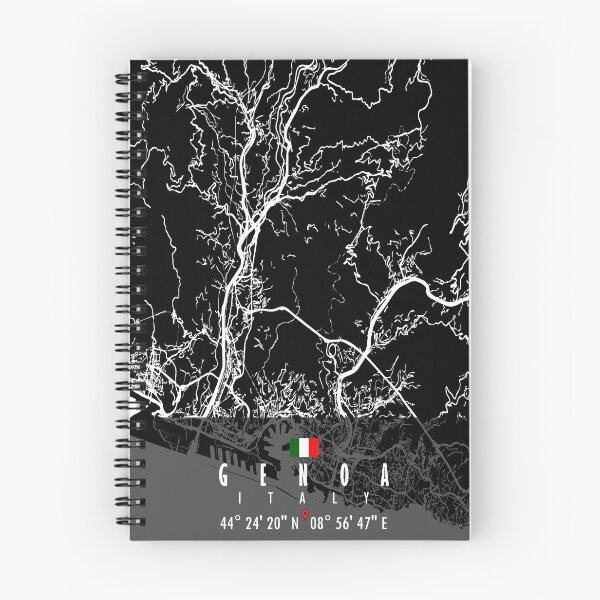 Item preview, GENOA MAP ITALY designed and sold by hatimelhag.