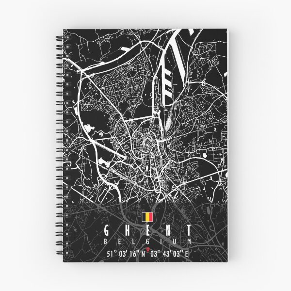 Item preview, GHENT MAP BELGIUM designed and sold by hatimelhag.