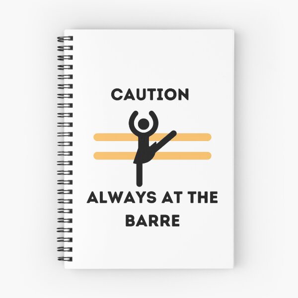 Item preview, Caution Always At the Barre Ballet Dancer designed and sold by RieHarp.