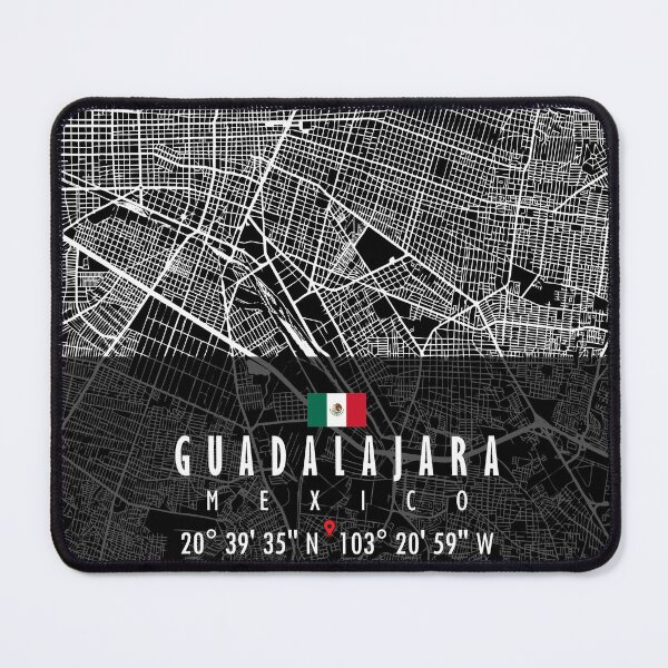 Item preview, GUADALAJARA MAP MEXICO designed and sold by hatimelhag.