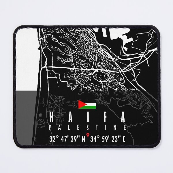 Item preview, HAIFA MAP PALESTINE designed and sold by hatimelhag.