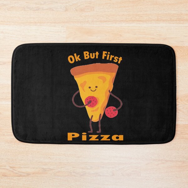 Item preview,  Ok But First Pizza, Funny Pepperoni Italian Pizza addict Gifts designed and sold by merchfun2.