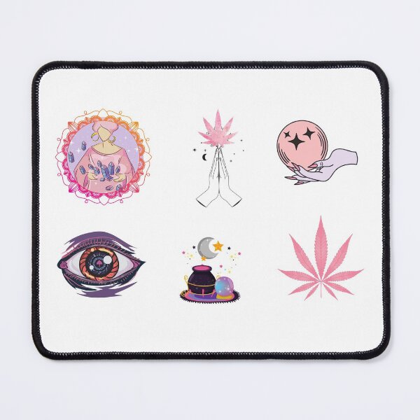 Item preview, Spiritual Stoner Sticker Pack | Smart Successful Stoner | THC Leaves |  designed and sold by AlfaEcho.