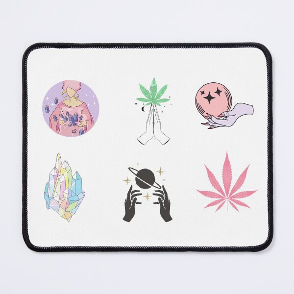 Item preview, Spiritual Stoner Sticker Pack | Smart Successful Stoner | THC Leaves |  designed and sold by AlfaEcho.