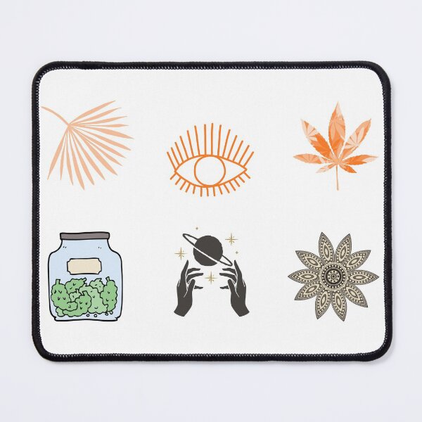 Item preview, Spiritual Stoner Sticker Pack | Smart Successful Stoner | THC Leaves | designed and sold by AlfaEcho.