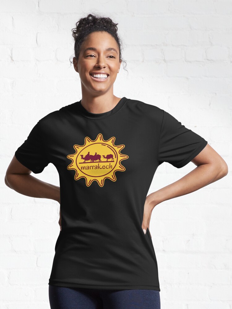 Active T-Shirt, I Love Marrakech designed and sold by GBDesigner